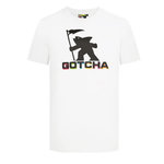 GOTCHA T shirt  Homme Gotcha Fishman. Coloris disponibles : Blanc