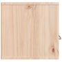 Voir la diapositive 4 : VIDAXL Armoire murale 60x30x30 cm Bois de pin massif