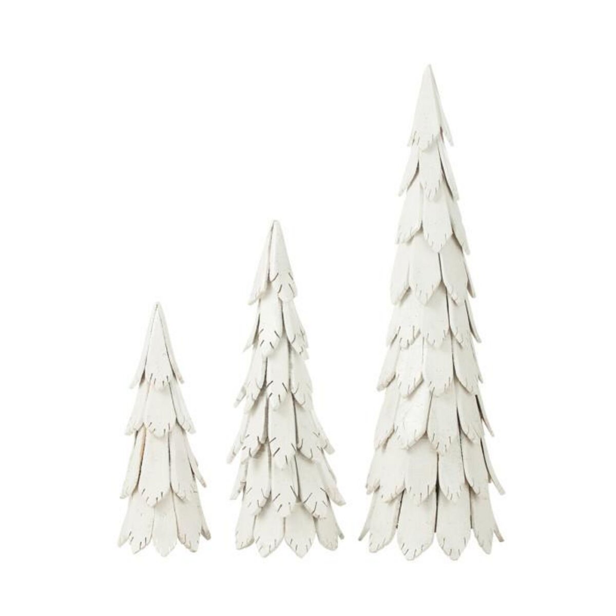 Paris Prix Sapin de Noël en Bois  Pieces  120cm Blanc