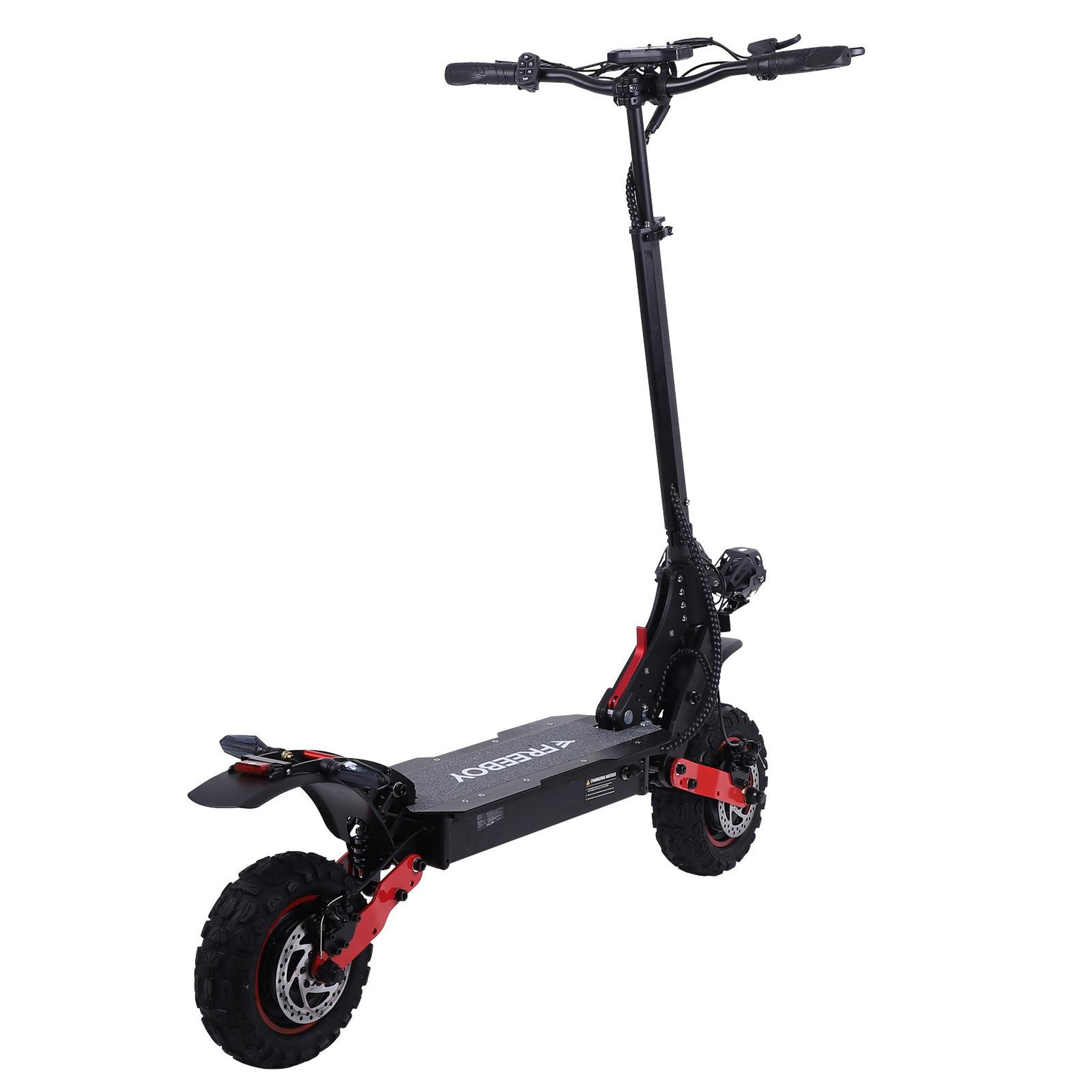 Voir la diapositive 4 : FREEBOY Trottinette électrique freeboy h6, autonomie de 55 km, double motorisation