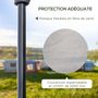 Voir la diapositive 6 : OUTSUNNY Tente de camping automatique pop up 2-3 pers. - porche, sac de transport - dim. 210L x 210l x 150H cm - gris clair