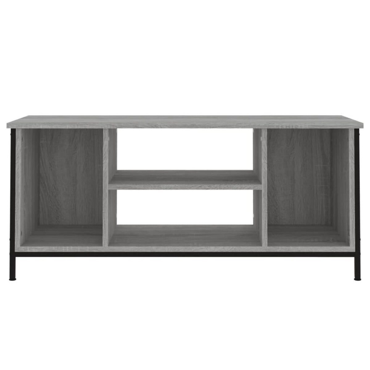 VIDAXL Meuble TV sonoma gris 102x35x45 cm bois d'ingenierie