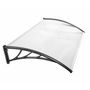 Voir la diapositive 4 : Inkazen Marquise en polycarbonate transparent 80 x 240 cm