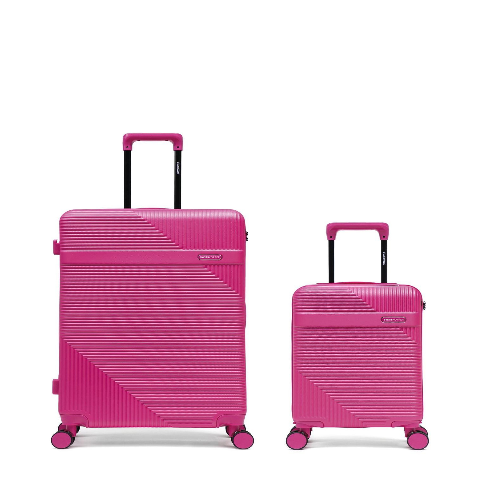 SWISS KOPPER Lot de 2 Valises Rigides Grand Format et Cabine XS WOHLEN