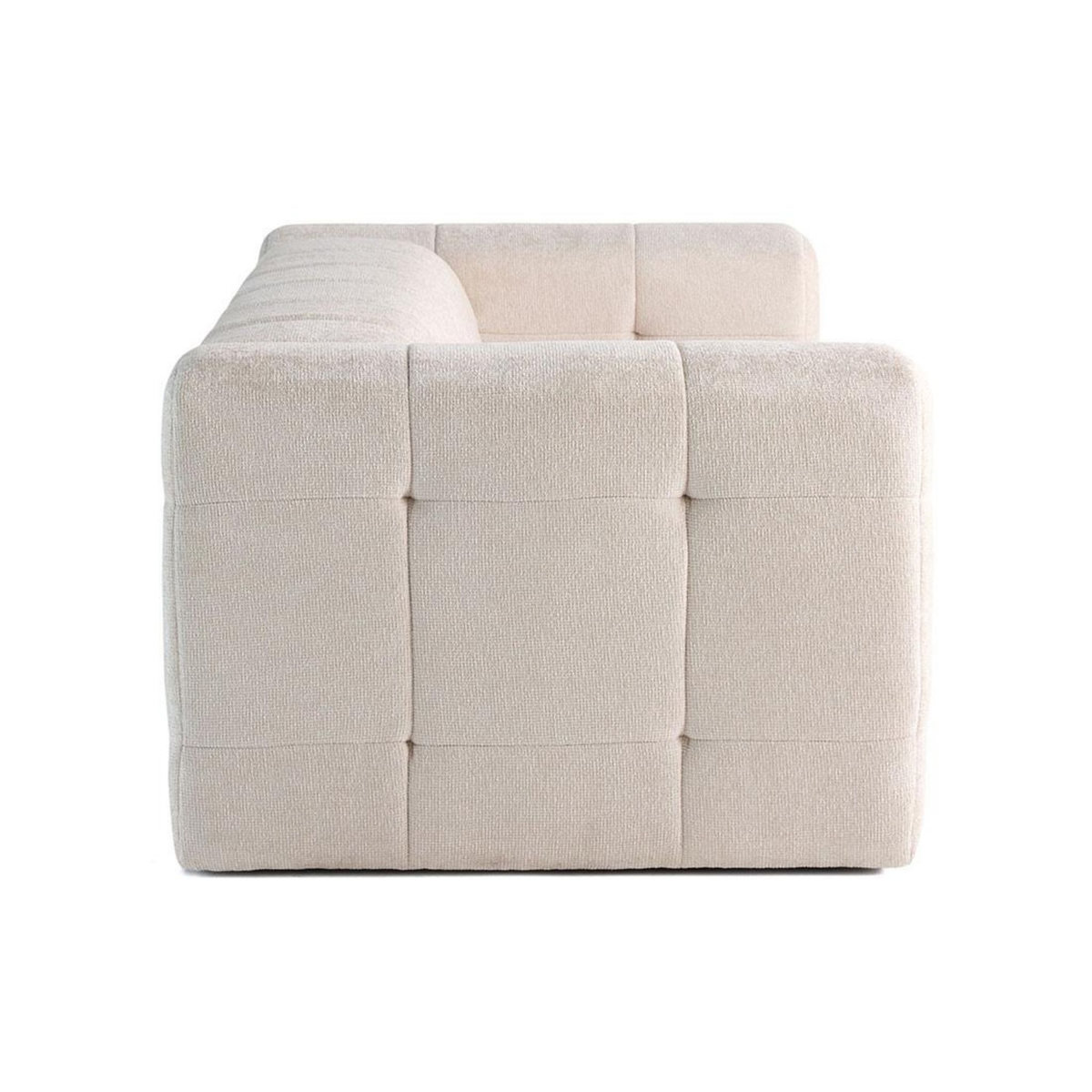 LISA DESIGN Suzano - canapé 3 places - en tissu texturé