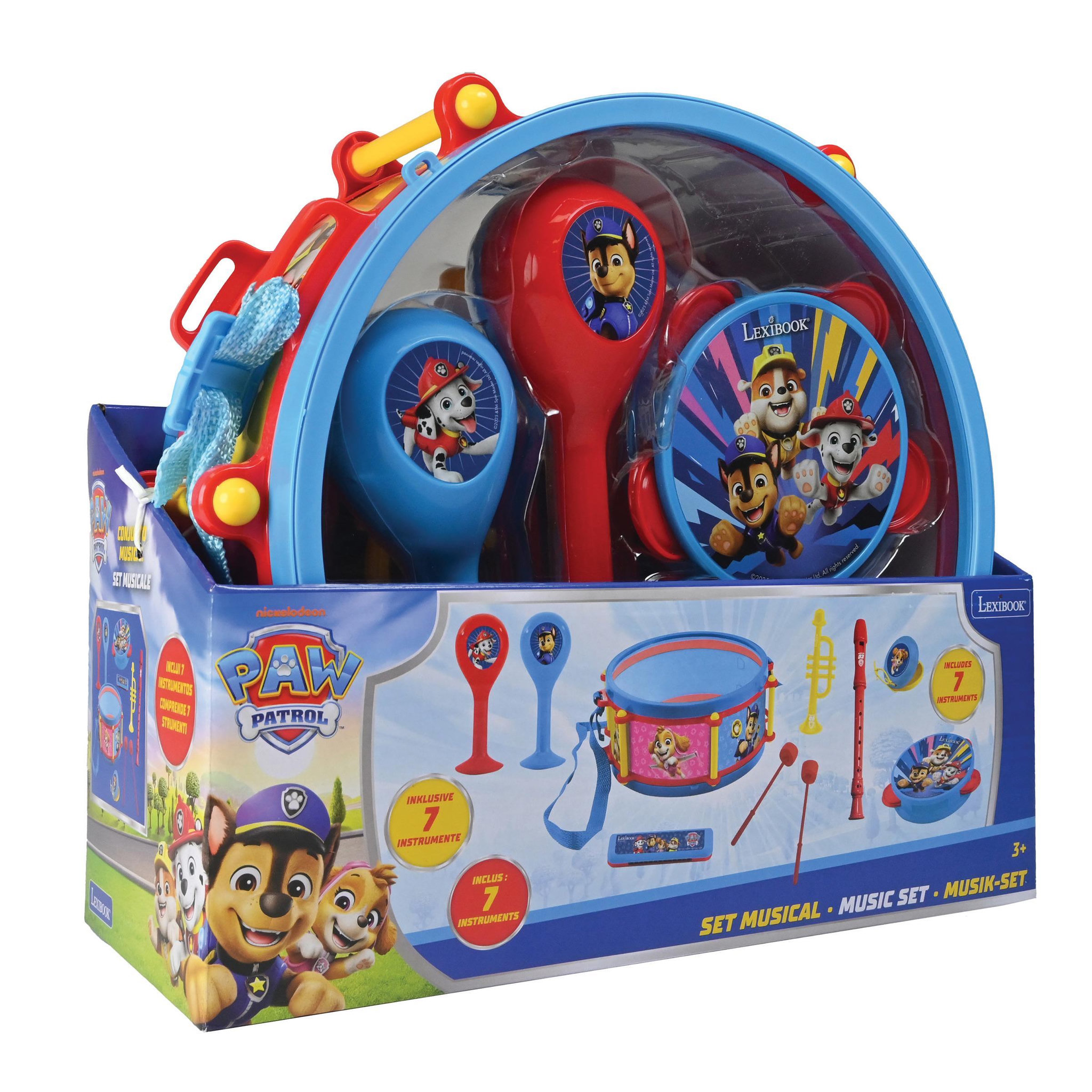 Voir la diapositive 4 : Lexibook Set Musical 7pcs Pat' Patrouille