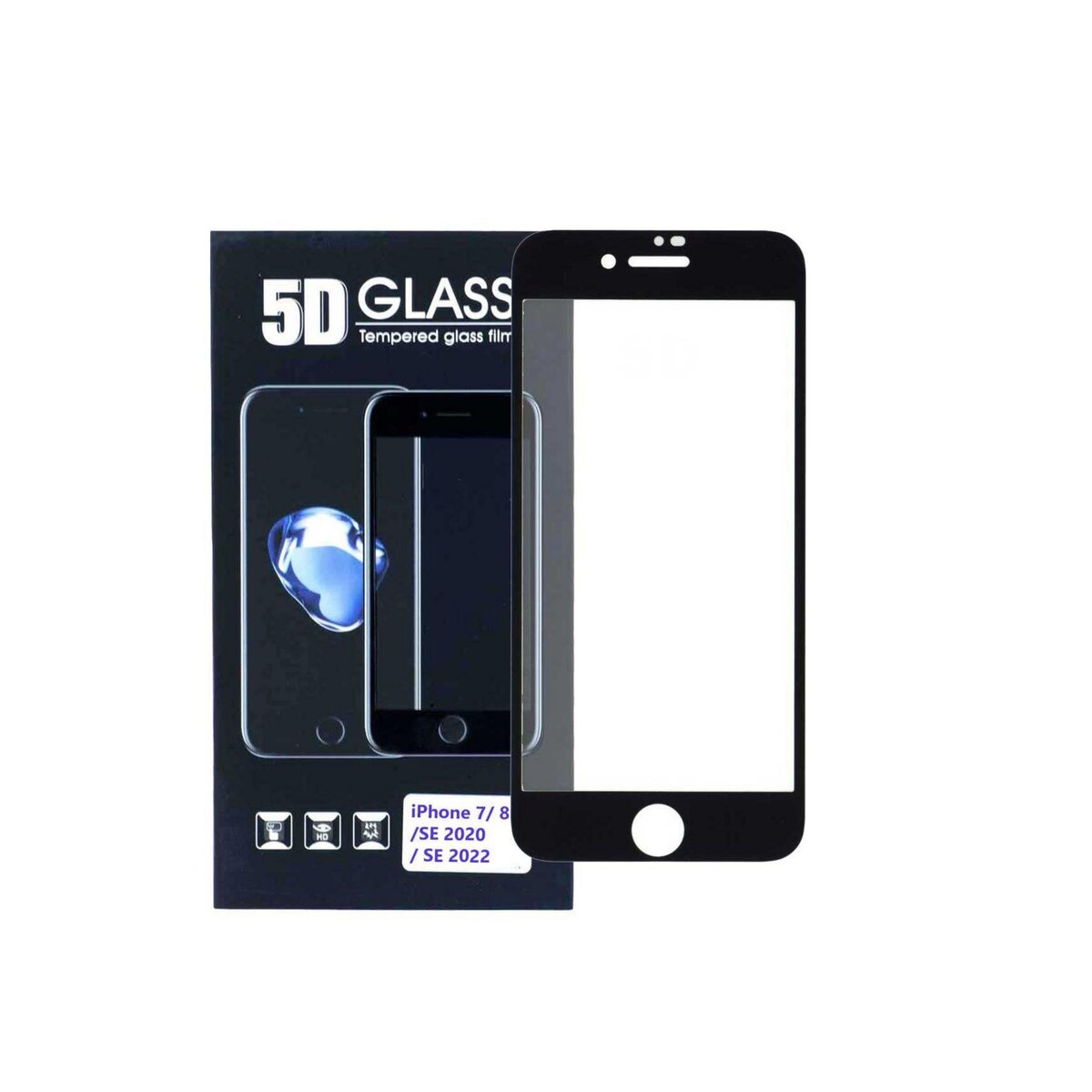 Acheter un film de protection en verre trempé 5D pour iPhone 15 Plus