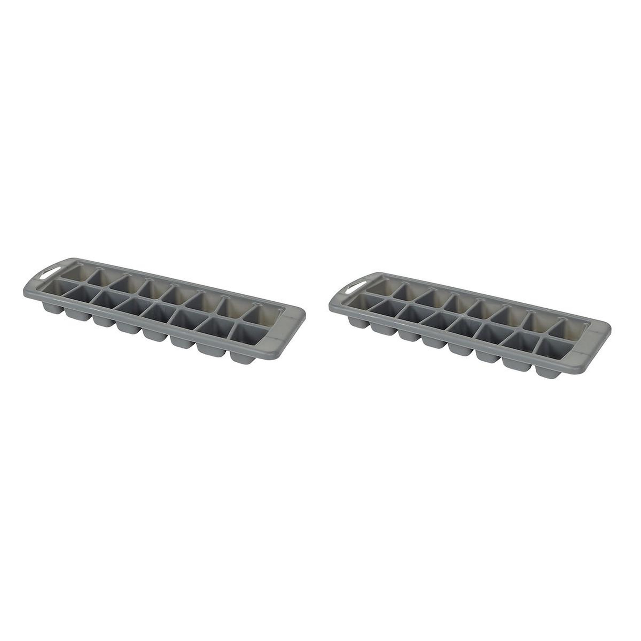 COOK CONCEPT Lot de 2 moules à glaçons  line  25cm gris