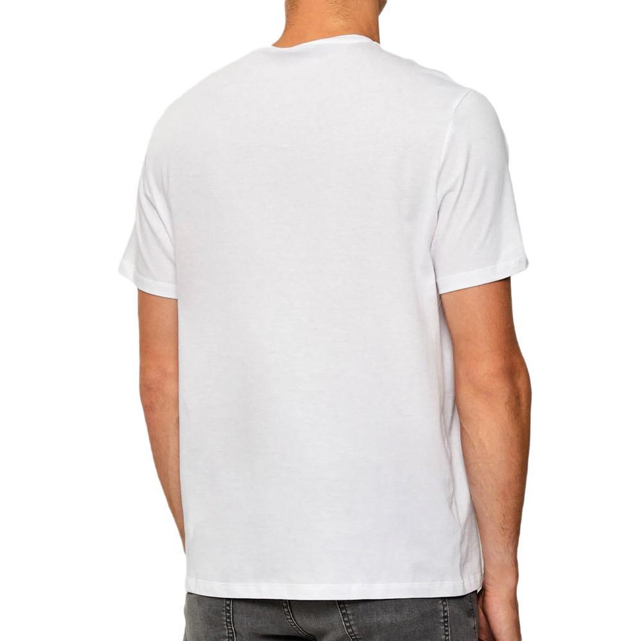 Voir la diapositive 2 : CALVIN KLEIN JEANS T-Shirt Blanc Homme Calvin Klein Jeans LV04RD820G