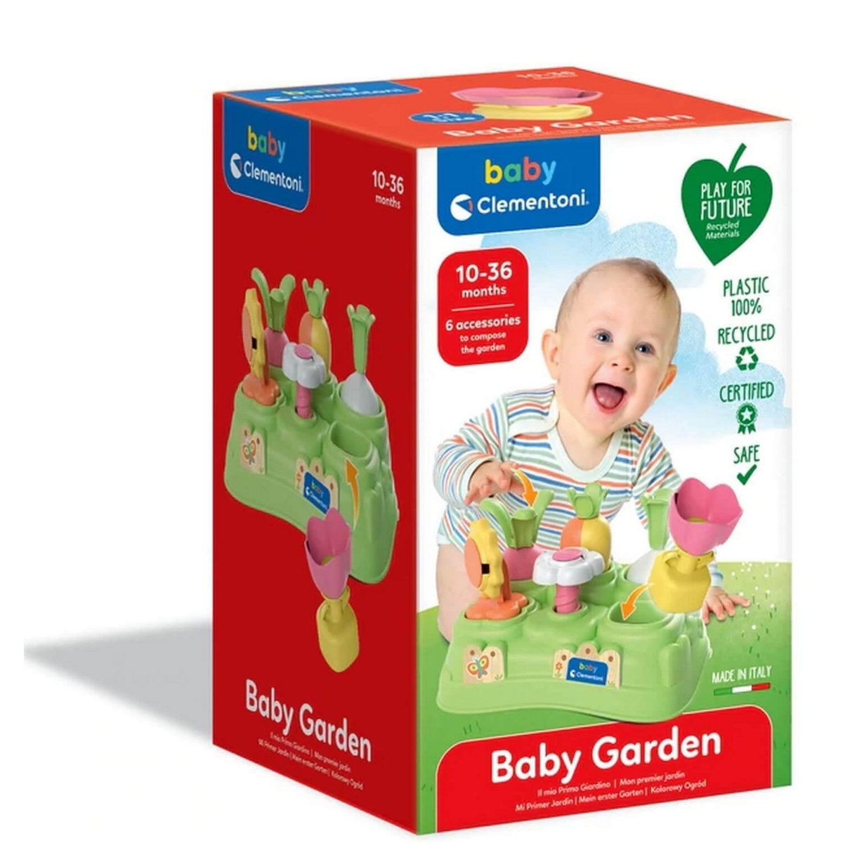 CLEMENTONI Premières activités : Play for Future : Mon premier jardin