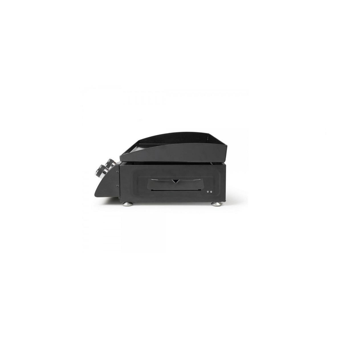 LIVOO Plancha gaz 5kw plaque  acier émaillé 48x36cm - DOC296