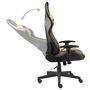 Voir la diapositive 5 : VIDAXL Chaise de jeu pivotante Dore PVC