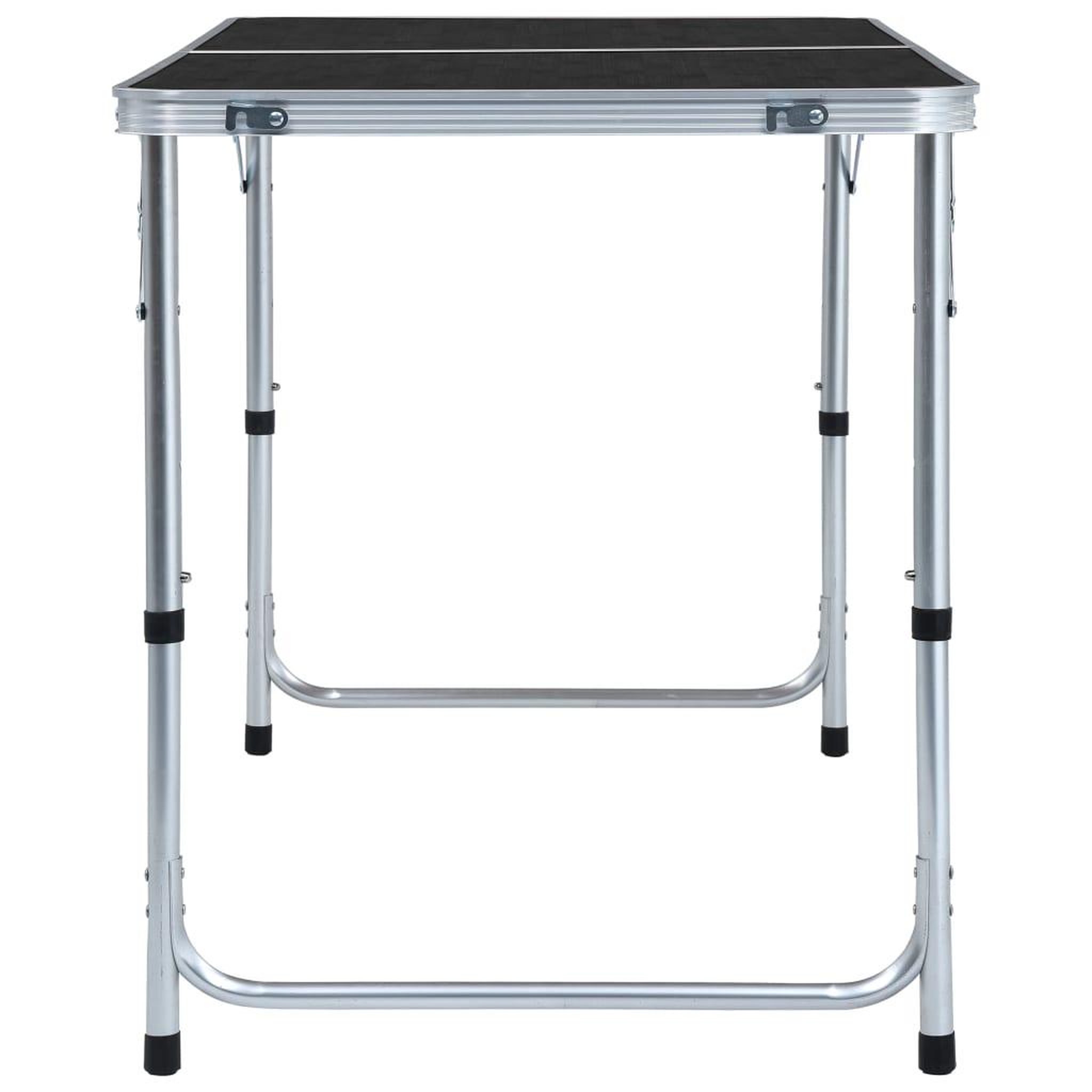 Voir la diapositive 4 : VIDAXL Table pliable de camping Gris Aluminium 120x60 cm