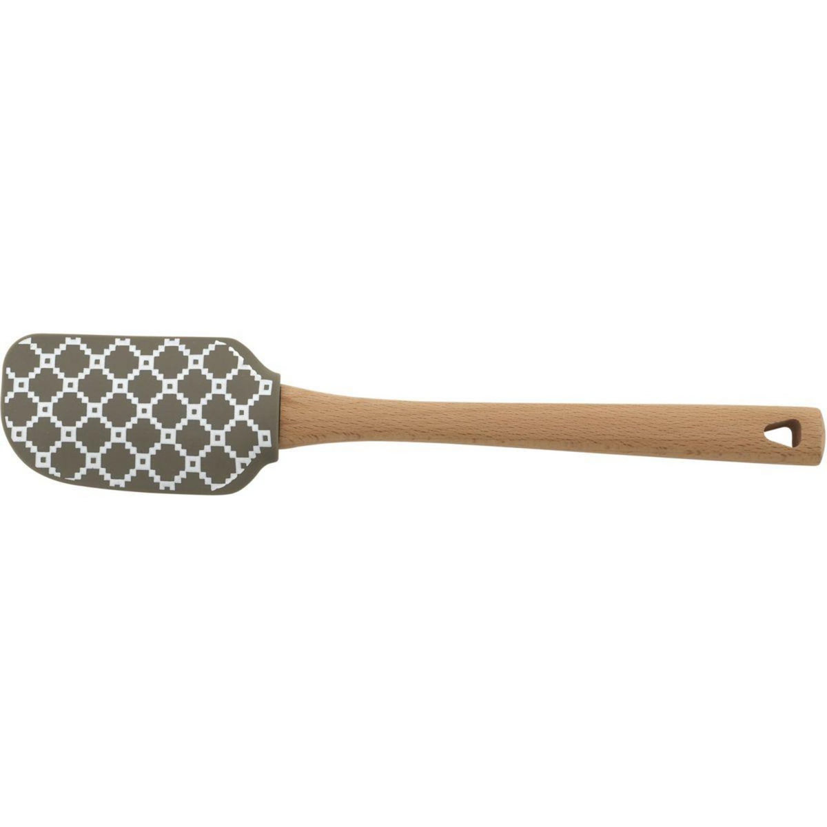 ESSENTIEL B Spatule 30cm Taupe silicone bois
