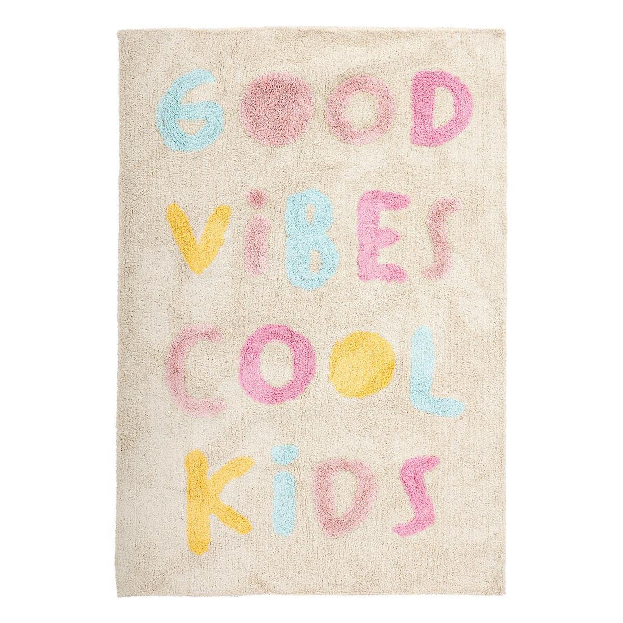 Atmosphera Kids Tapis tufté à inscriptions  assya  100x150cm multicolore