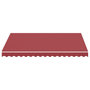 Voir la diapositive 4 : VIDAXL Tissu de remplacement pour auvent Bordeaux rouge 3x2,5 m