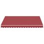 Voir la diapositive 4 : VIDAXL Tissu de remplacement pour auvent Bordeaux rouge 3x2,5 m
