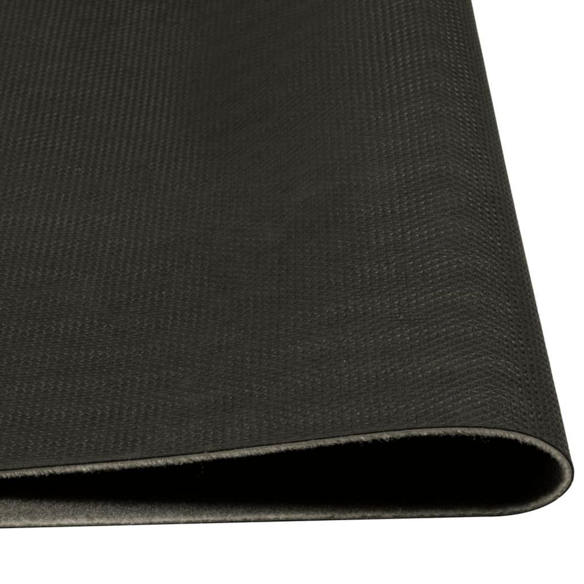 VIDAXL Tapis de cuisine lavable imprime Morning noir 60x180 cm velours