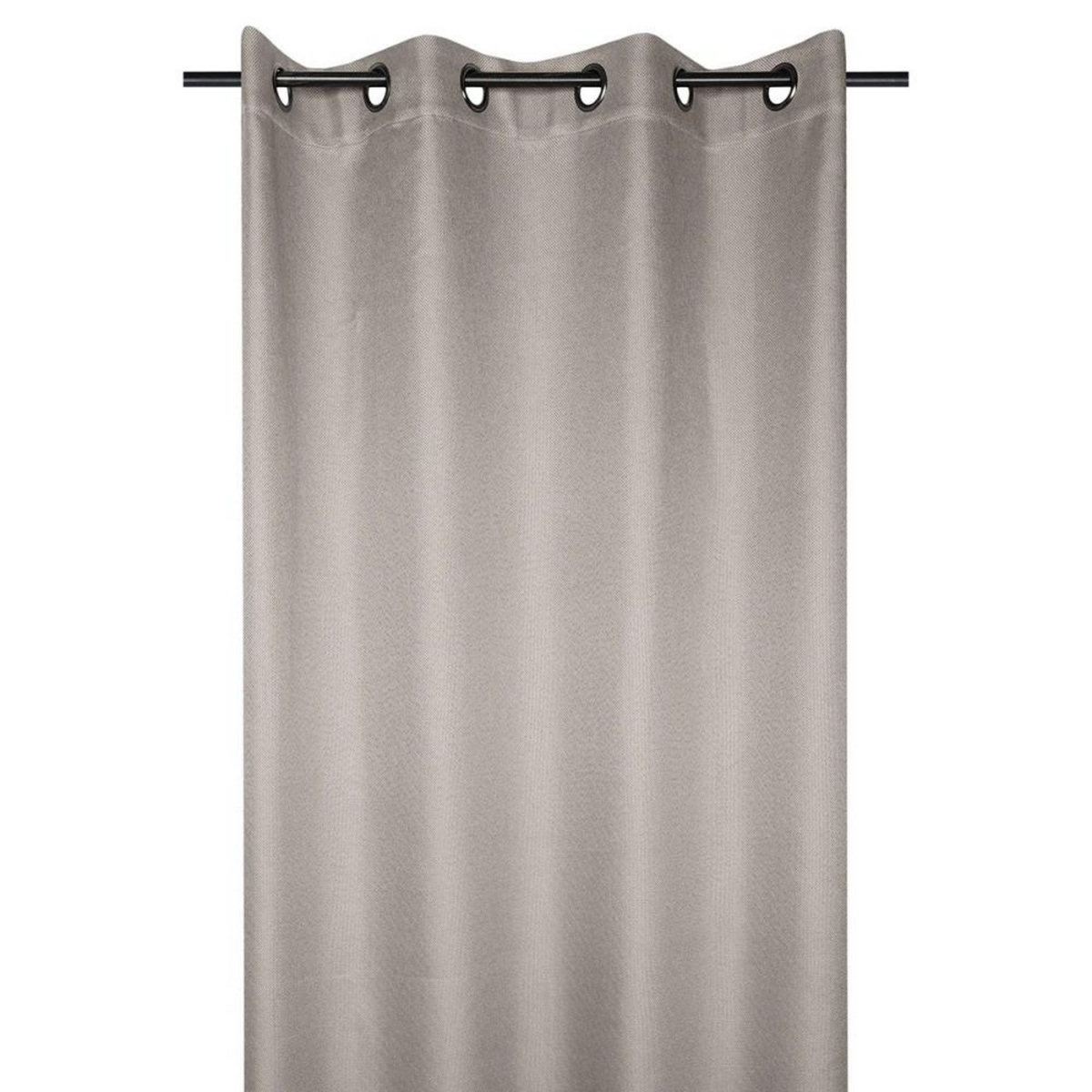 Lovely Casa Rideau à œillets occultant polaire 140x260 Copenhague lin