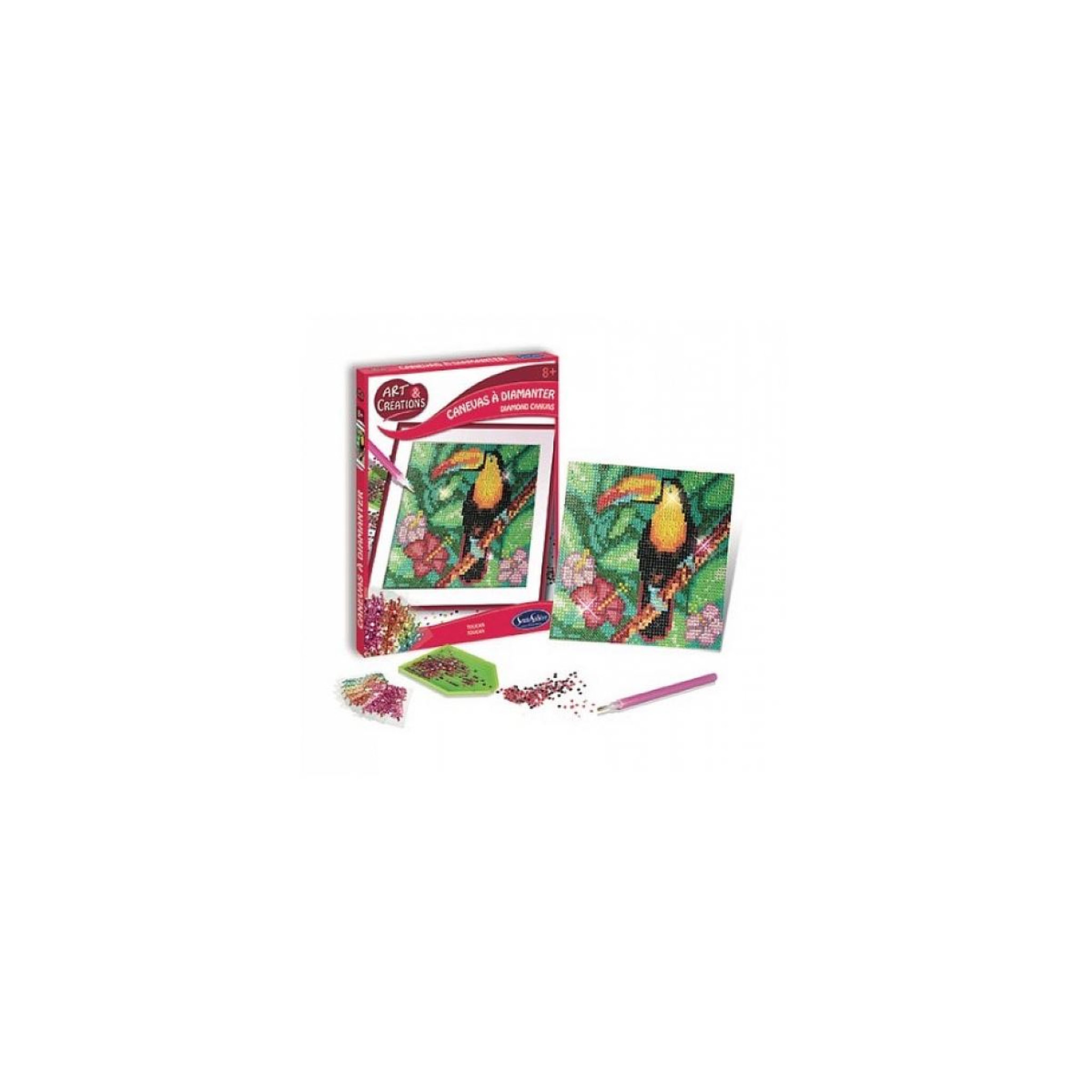 Voir la diapositive 2 : Sentosphere Canevas a Diamanter Toucan