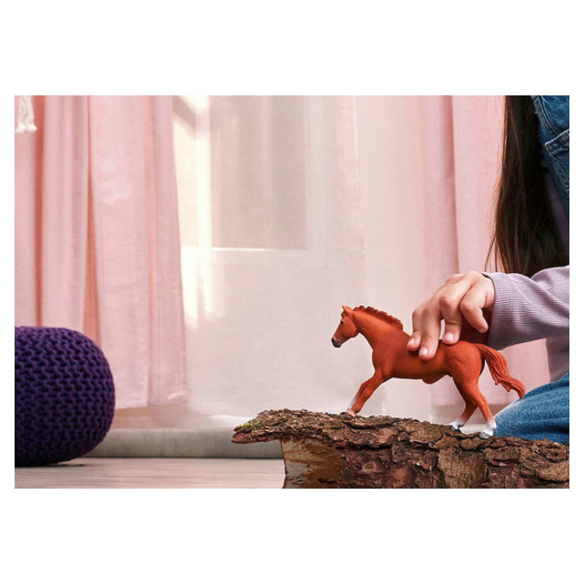 Voir la diapositive 3 : Schleich 14915 figurine etalon pur-sang anglais