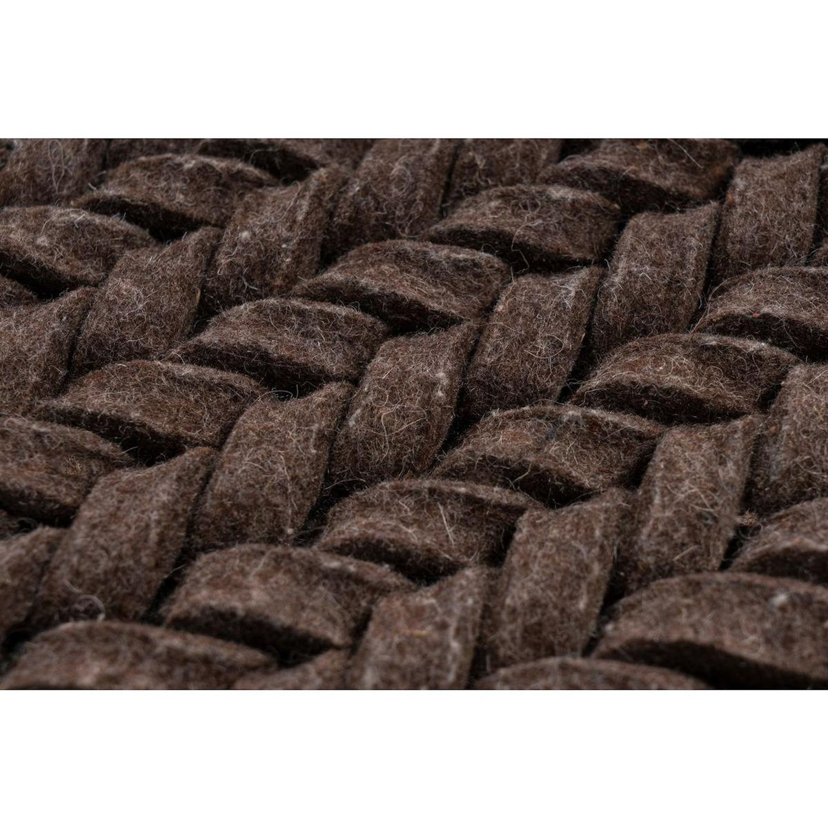 Paris Prix Tapis en Laine Tissé à la Main  Robbie  Marron