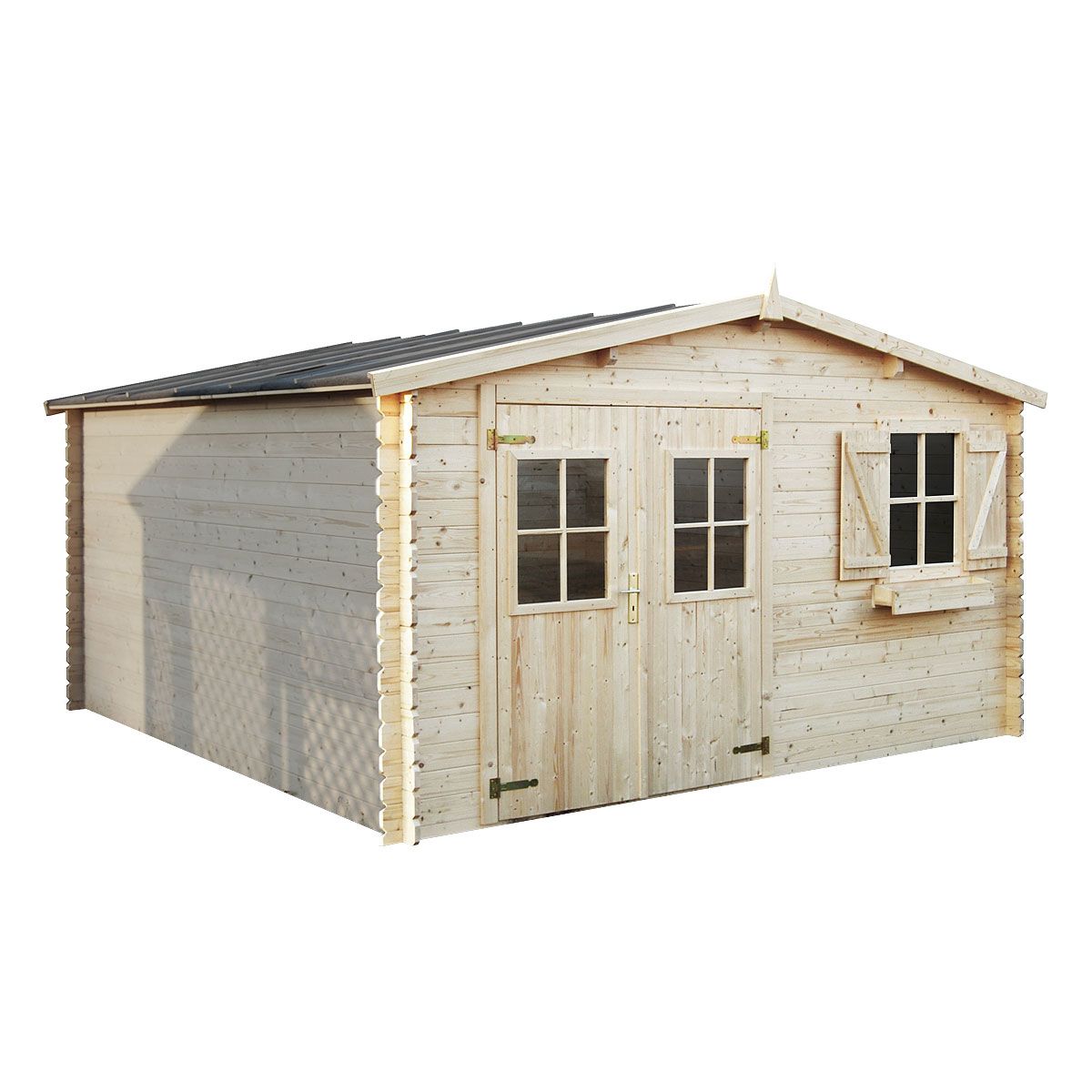 Abri de jardin LULEA 10.10m²