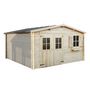 Voir la diapositive 1 : Abri de jardin LULEA 10.10m²