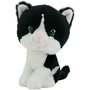 One Two Fun Peluche chat - 20 cm - 100% recyclé