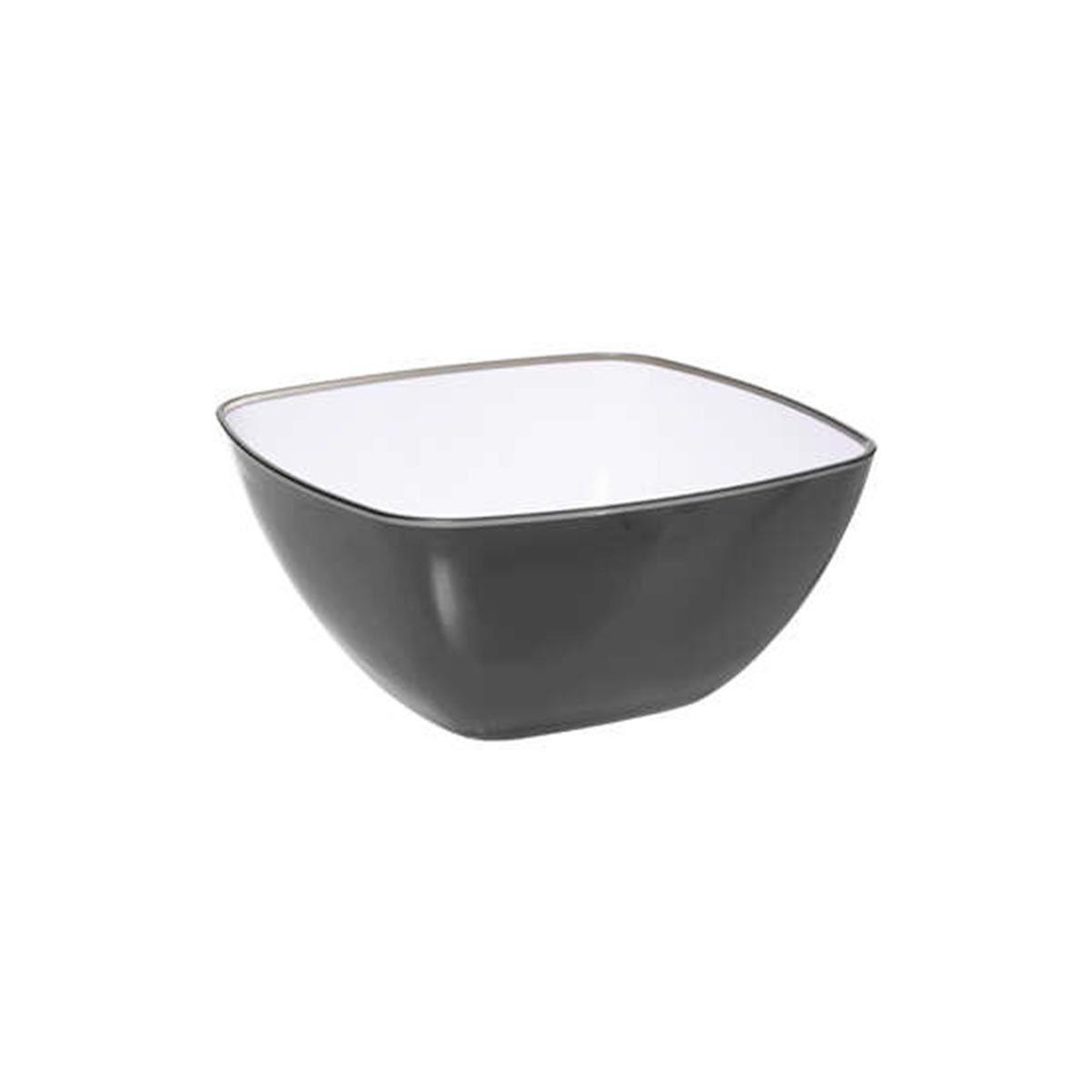 FIVE Saladier carré réutilisable  square  19cm gris charbon