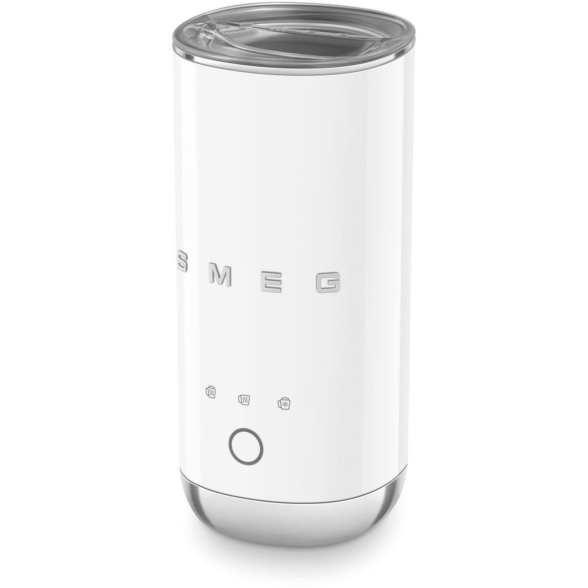 Voir la diapositive 2 : SMEG Mousseur à lait blanc années 50 mff02wheu