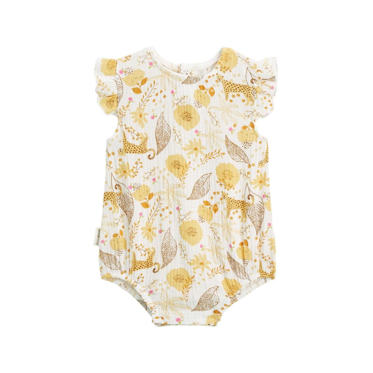 Petit Béguin Lot de 2 bodies bébé bloomer Ciao Milano