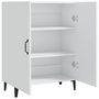 Voir la diapositive 4 : VIDAXL Buffet Blanc 70x34x90 cm Bois d'ingenierie