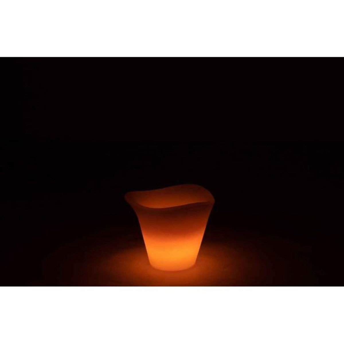 Paris Prix Lampe d'Extérieure & Seau à Glace  Outdoor  26cm Blanc