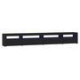 Voir la diapositive 2 : VIDAXL Meuble TV avec lumieres LED Noir 270x35x40 cm