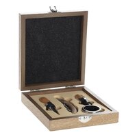 Coffret cocktail support bambou pas cher 