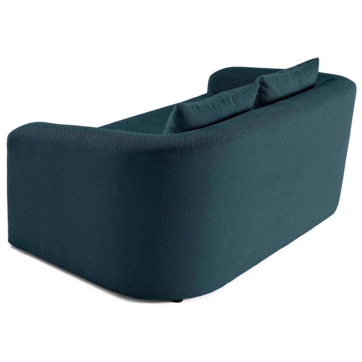 BEST MOBILIER Nuvia - canapé convertible déplimousse 2 places en velours texturé