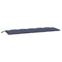 Voir la diapositive 4 : VIDAXL Coussin de banc de jardin bleu marine 180x50x7 cm tissu oxford