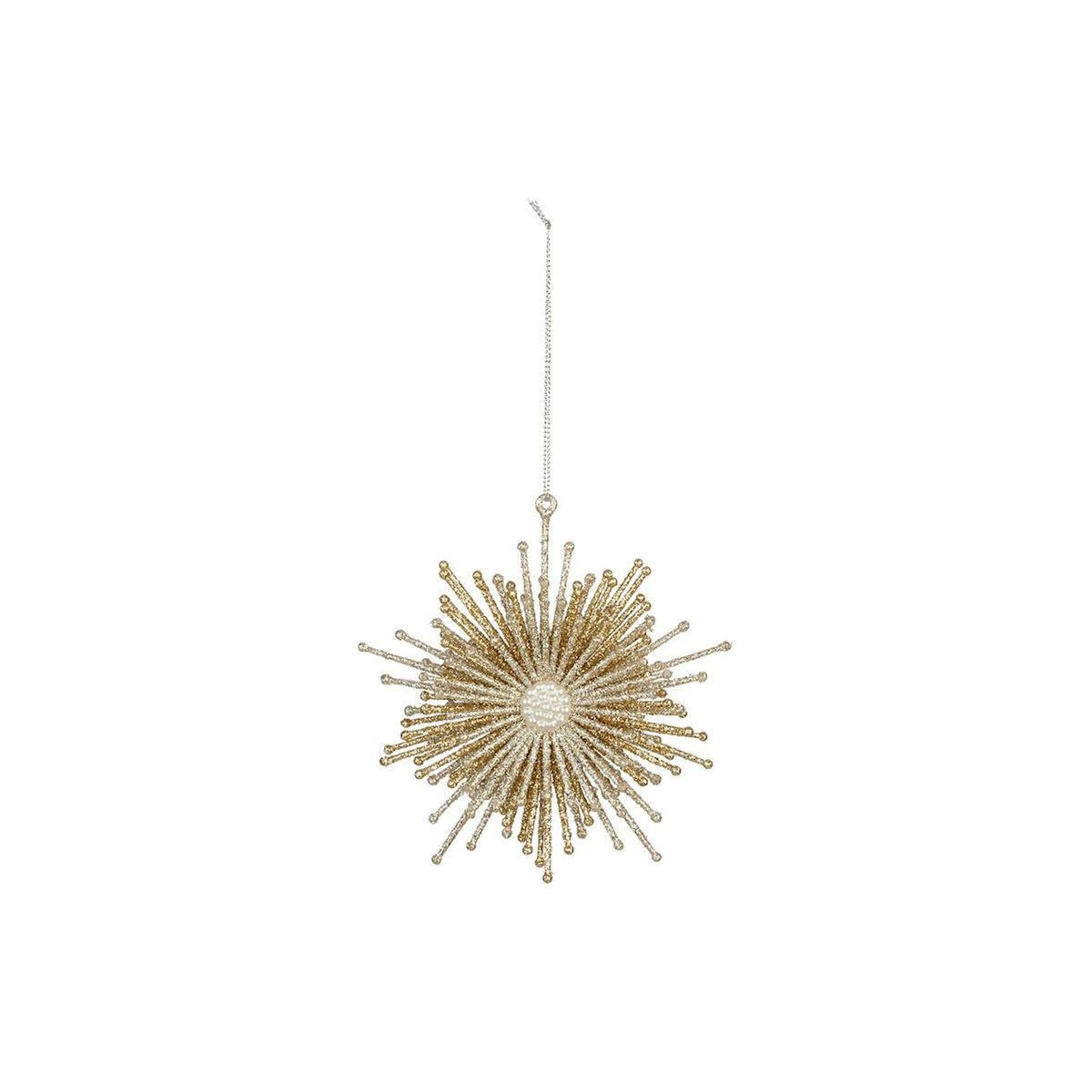 FEERIC LIGHT & CHRISTMAS Sujet de Noël Étoile 3D  Héritage  12cm Or
