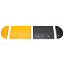 Voir la diapositive 2 : VIDAXL Ralentisseur Jaune et noir 226x32,5x4 cm Caoutchouc