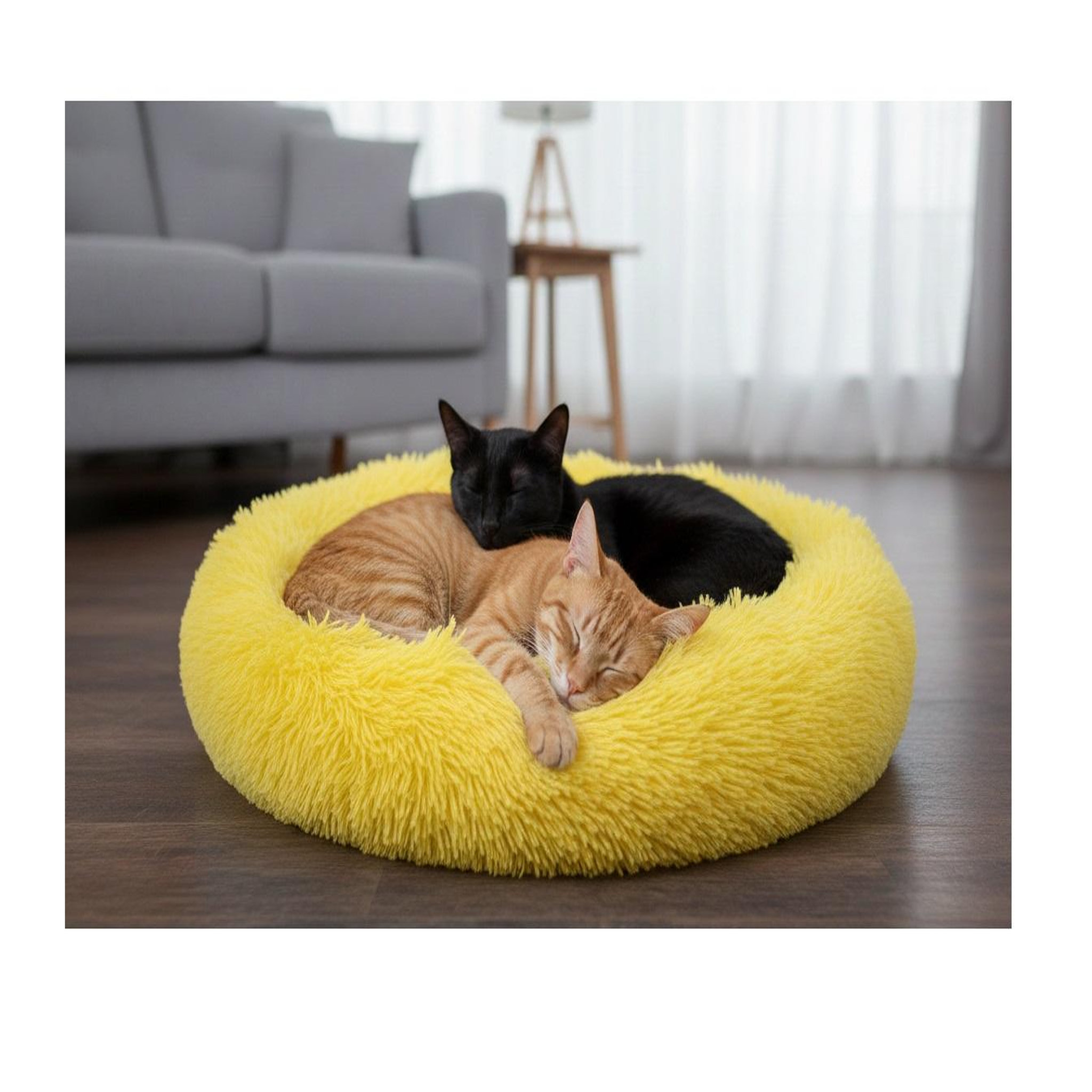 Voir la diapositive 3 : Eden Panier rond ultra doux krem