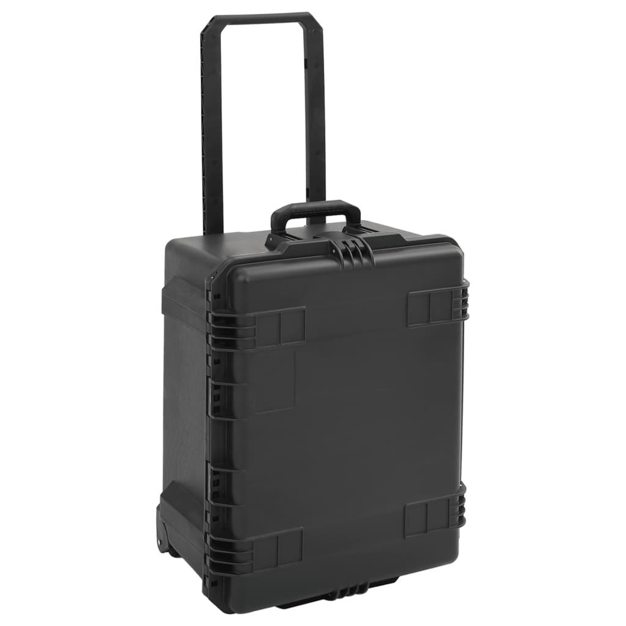 Voir la diapositive 3 : VIDAXL Valise de vol portable Noir 62,5x49,5x37 cm PP