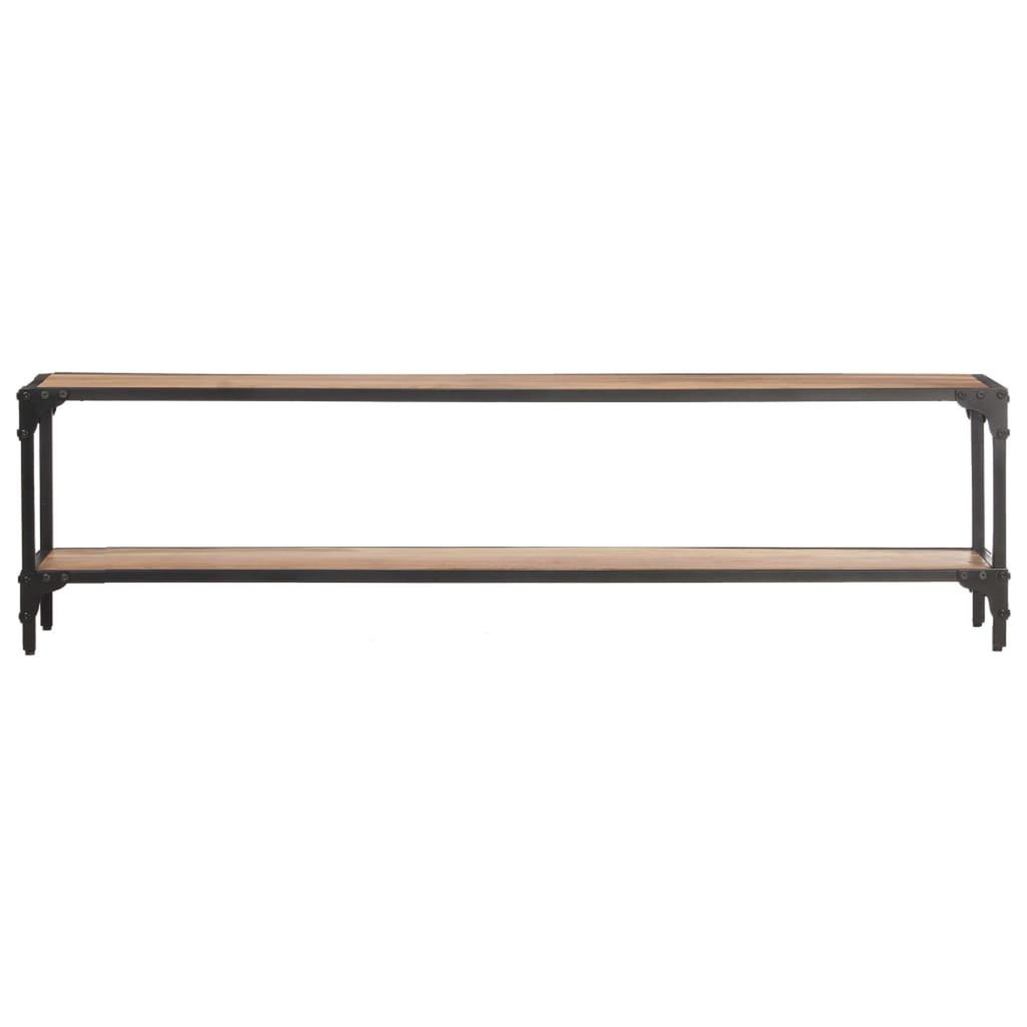 Voir la diapositive 2 : VIDAXL Meuble TV 150x30x40 cm Bois d'acacia massif