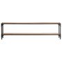 Voir la diapositive 2 : VIDAXL Meuble TV 150x30x40 cm Bois d'acacia massif