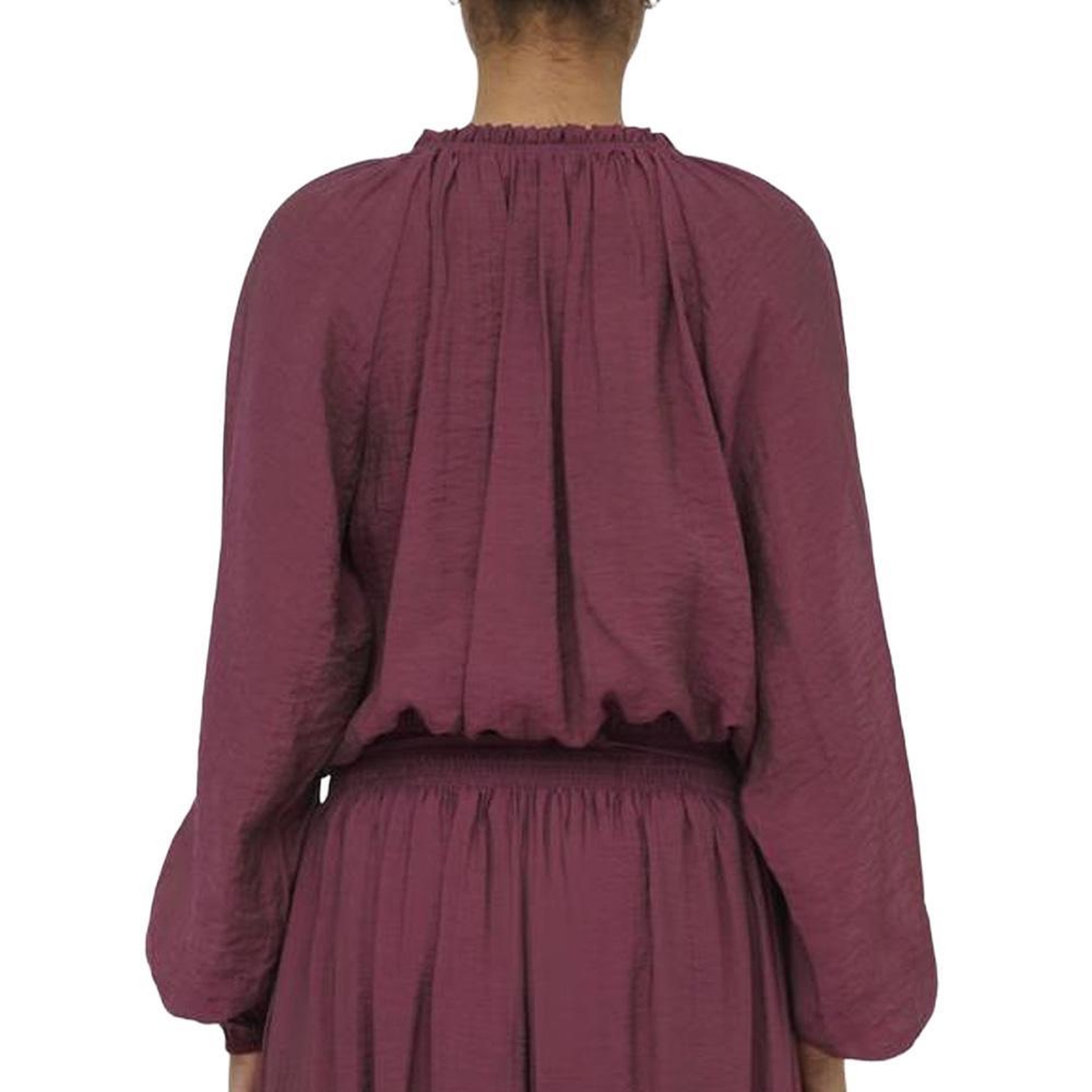 Voir la diapositive 2 : JACQUELINE DE YONG Blouse Rouge Femme JDY Paige