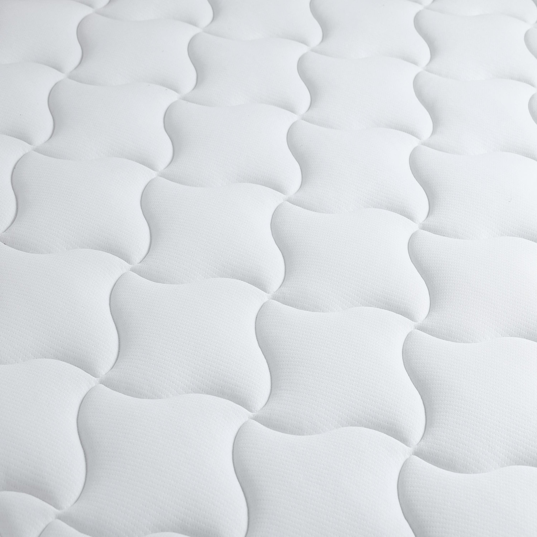 Voir la diapositive 4 : Ensemble matelas ressorts ensachés + sommier tapissier 160x200 cm ELOISE