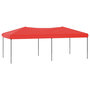 Voir la diapositive 2 : VIDAXL Tente de reception pliable Rouge 3x6 m