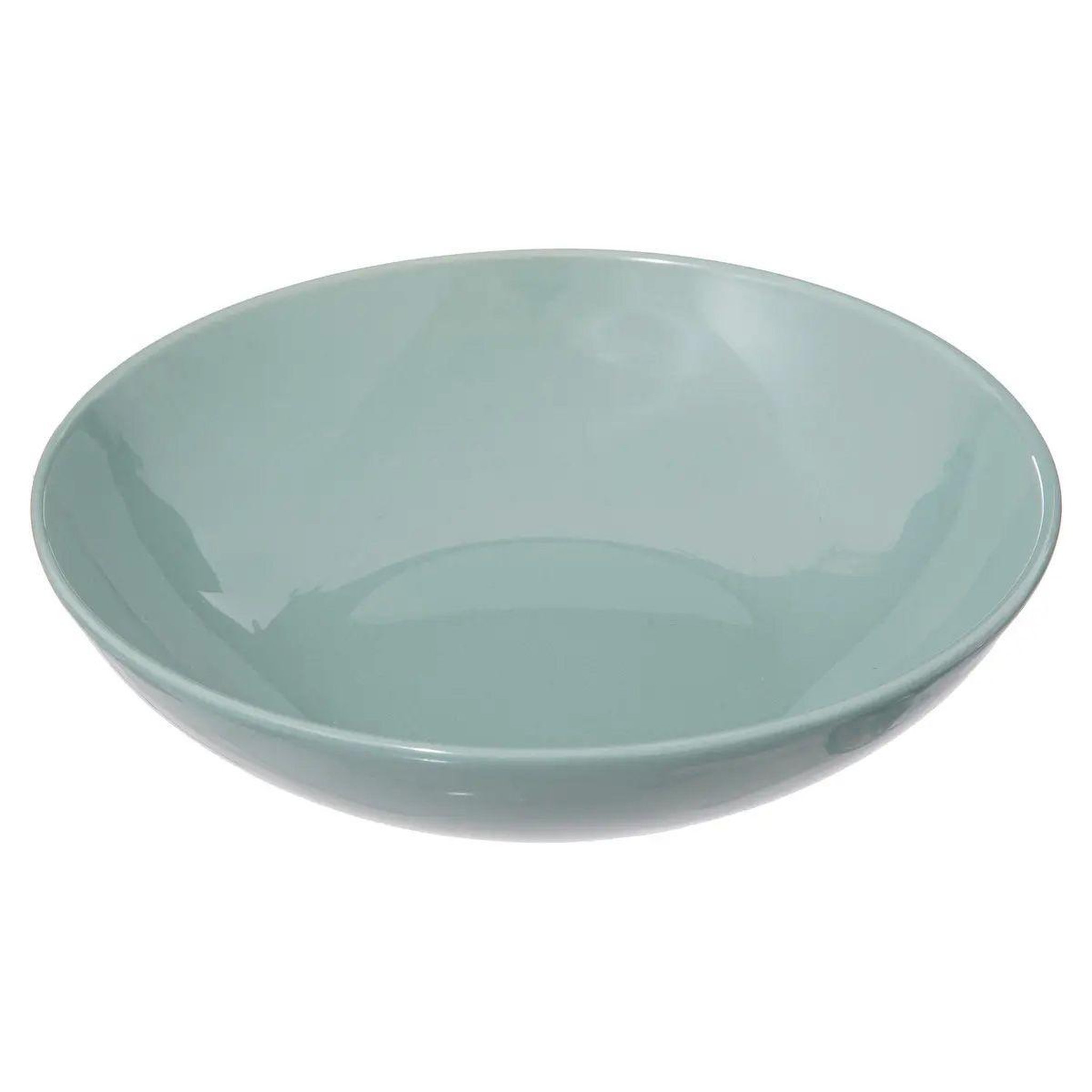 SECRET DE GOURMET Lot de 6 assiettes creuses  colorama  20cm vert menthe