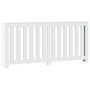 Voir la diapositive 2 : VIDAXL Cache-radiateur blanc 175x20x82 cm bois d'ingenierie