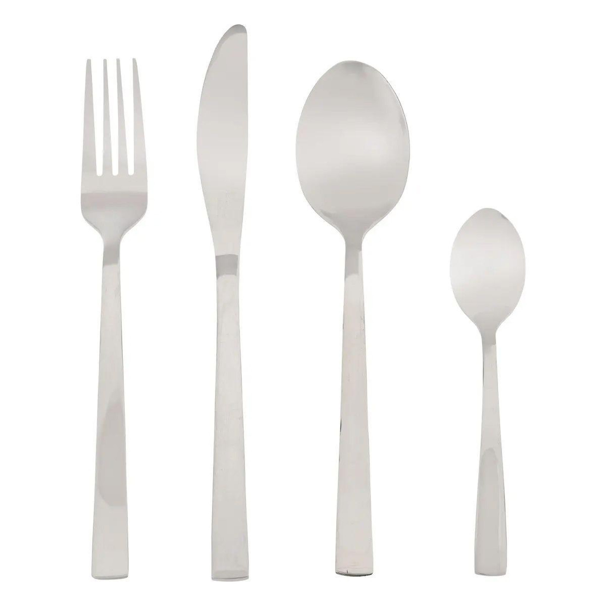Voir la diapositive 2 : SECRET DE GOURMET Ménagère 24 pièces en inox  loma  32cm argent